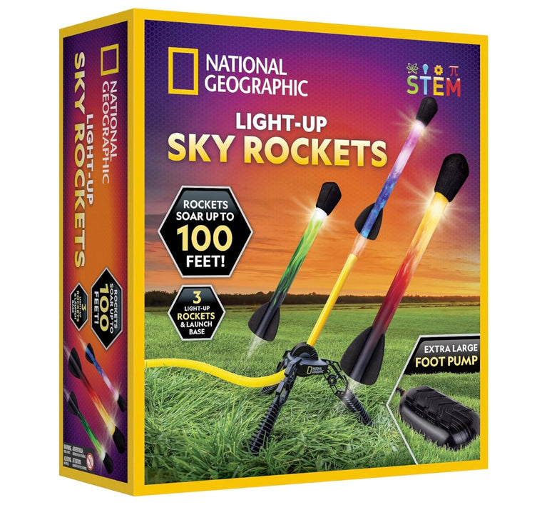 Light Up Air Rockets